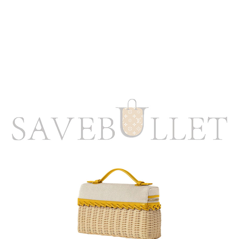 L0r0 P1ana EXTRA POCKET L19 EAST-WEST WICKER FAQ9101_F7XX (19*12*7cm)